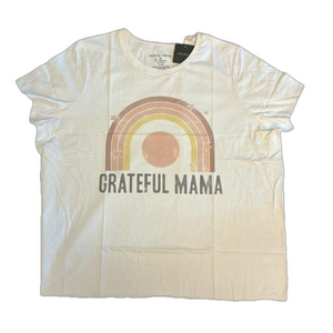 Grayson Threads Grateful Mama T Shirt White Women Size 3X